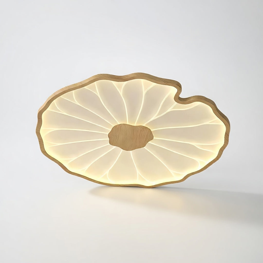 Avina | Plafonnier LED Moderne avec Finition Bois Naturel | Éclairage Ajustable pour Ambiance Personnalisée