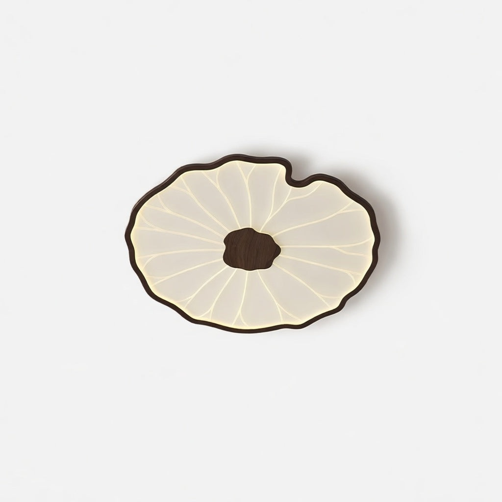 Avina | Plafonnier LED Moderne avec Finition Bois Naturel | Éclairage Ajustable pour Ambiance Personnalisée