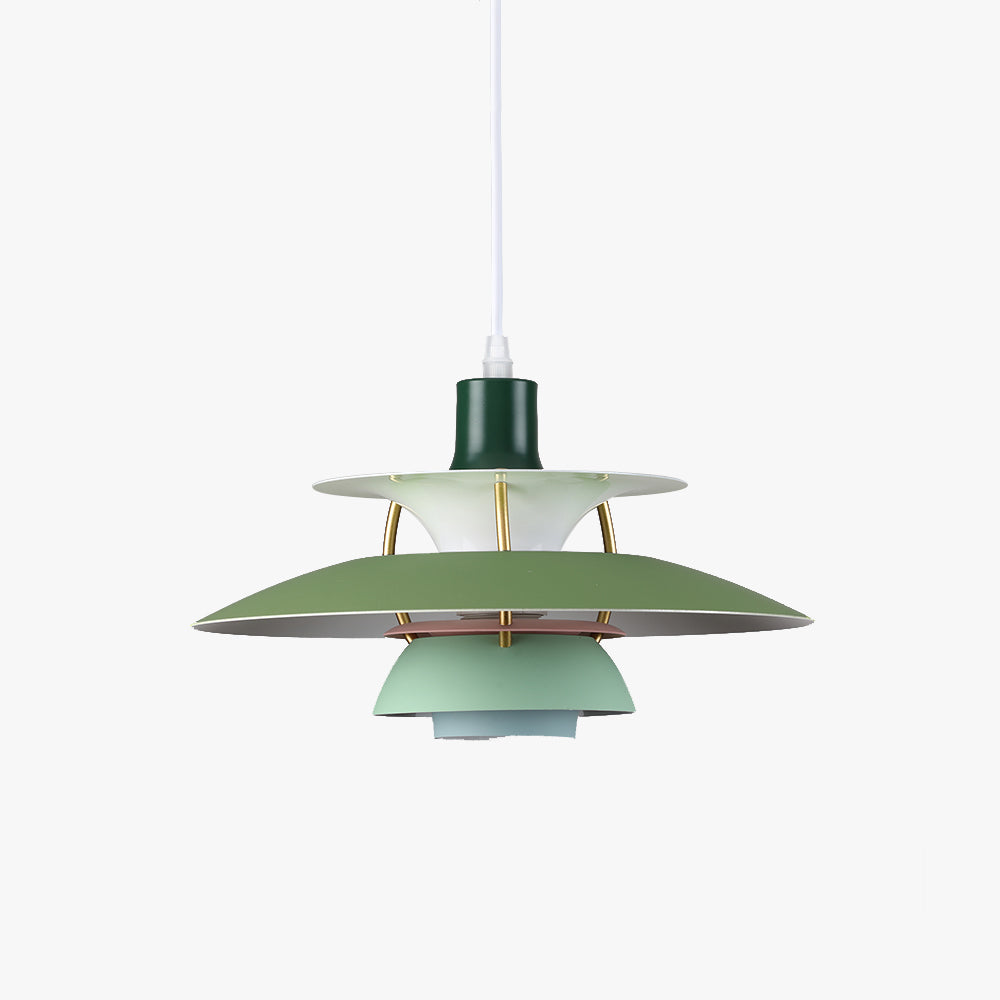 ColorisMorandi | Élégante Suspension Moderne en Métal 1