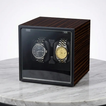 Épure | Remontoir Montre Silencieuse | Aluminium Noir Mat pour précision durable