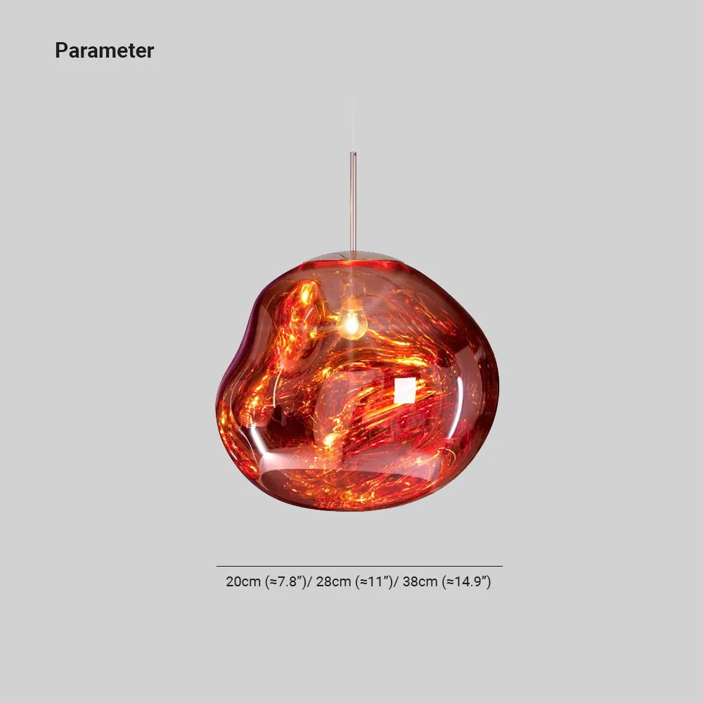 LaveLumière | Élégante Suspension Contemporaine en Verre Acrylique 3