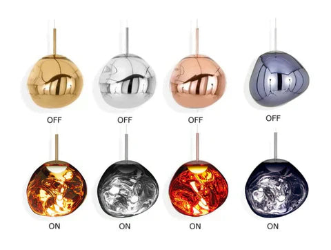 LaveLumière | Élégante Suspension Contemporaine en Verre Acrylique 5