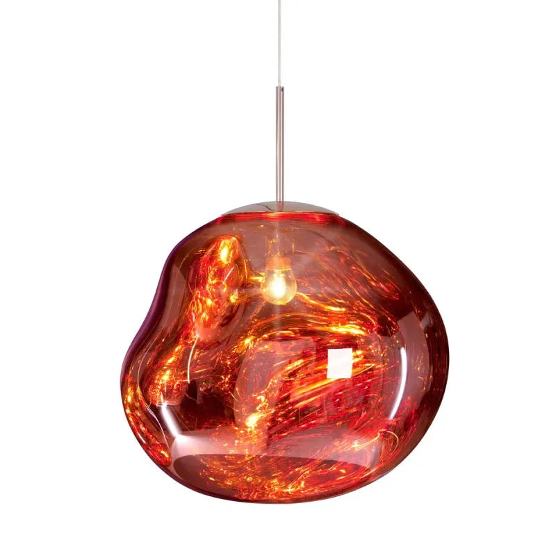 LaveLumière | Élégante Suspension Contemporaine en Verre Acrylique 8