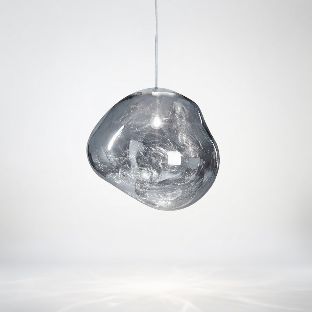 LaveLumière | Élégante Suspension Contemporaine en Verre Acrylique