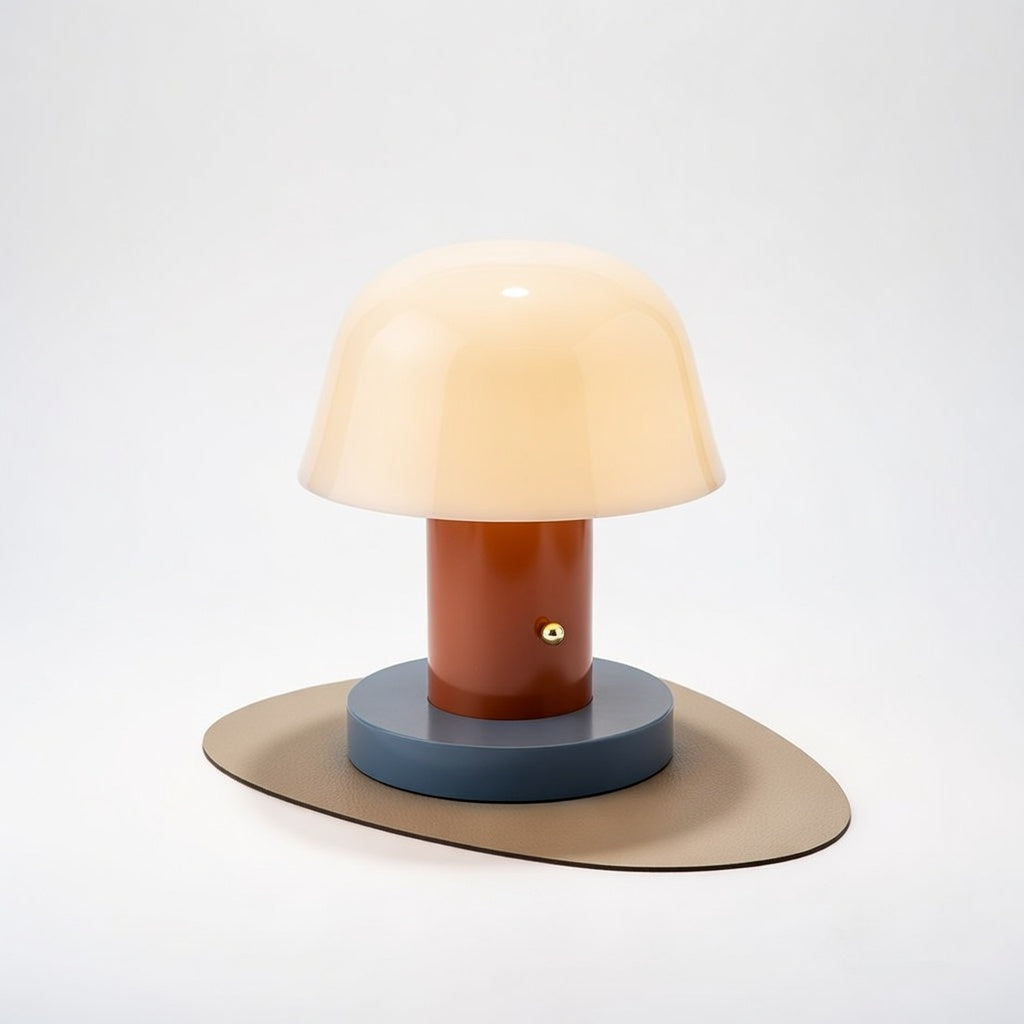 LobberMushroom | Élégante Lampe de Table Sans Fil Rechargeable Champignon