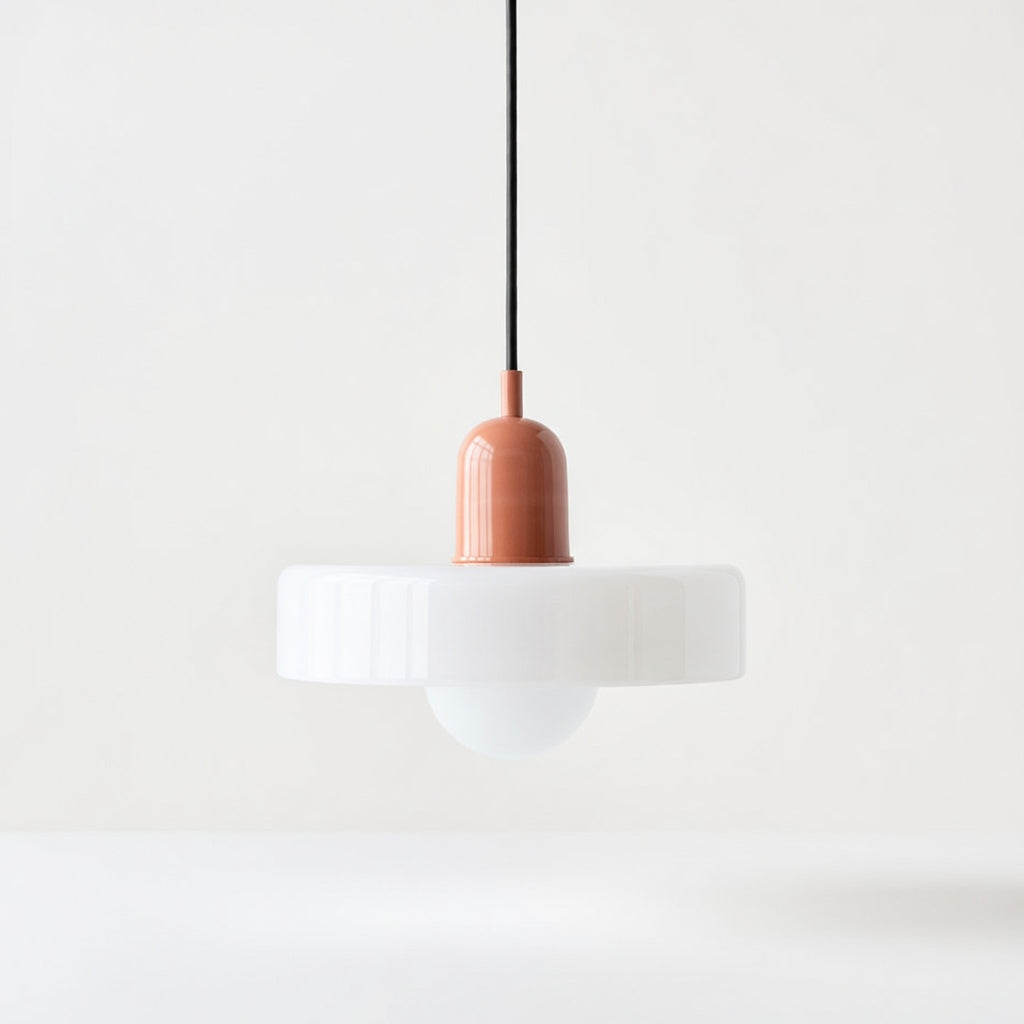 LucconGlass | Élégant Lustre en Verre Coloré Design Rétro Moderne