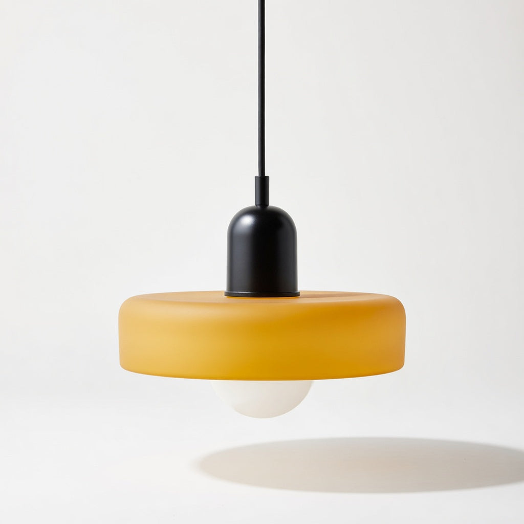 LucconGlass | Élégant Lustre en Verre Coloré Design Rétro Moderne