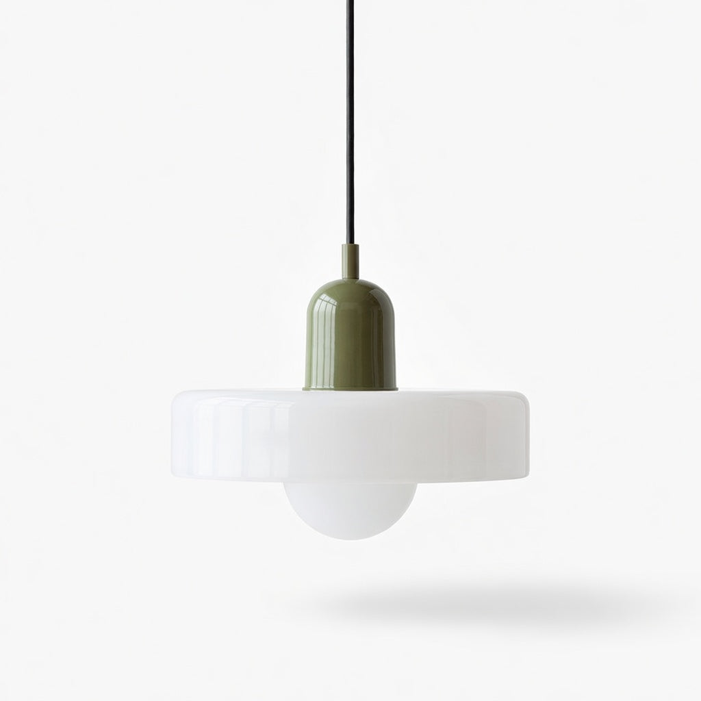 LucconGlass | Élégant Lustre en Verre Coloré Design Rétro Moderne