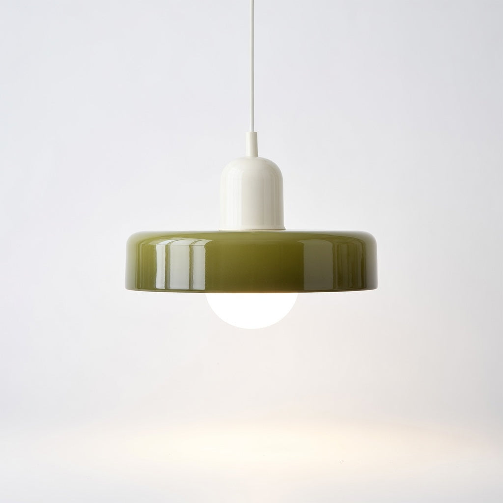 LucconGlass | Élégant Lustre en Verre Coloré Design Rétro Moderne