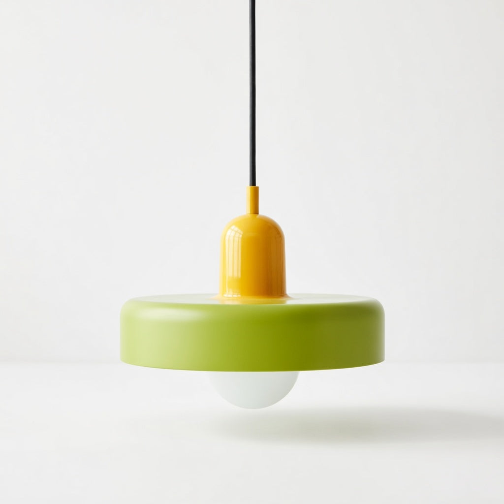 LucconGlass | Élégant Lustre en Verre Coloré Design Rétro Moderne