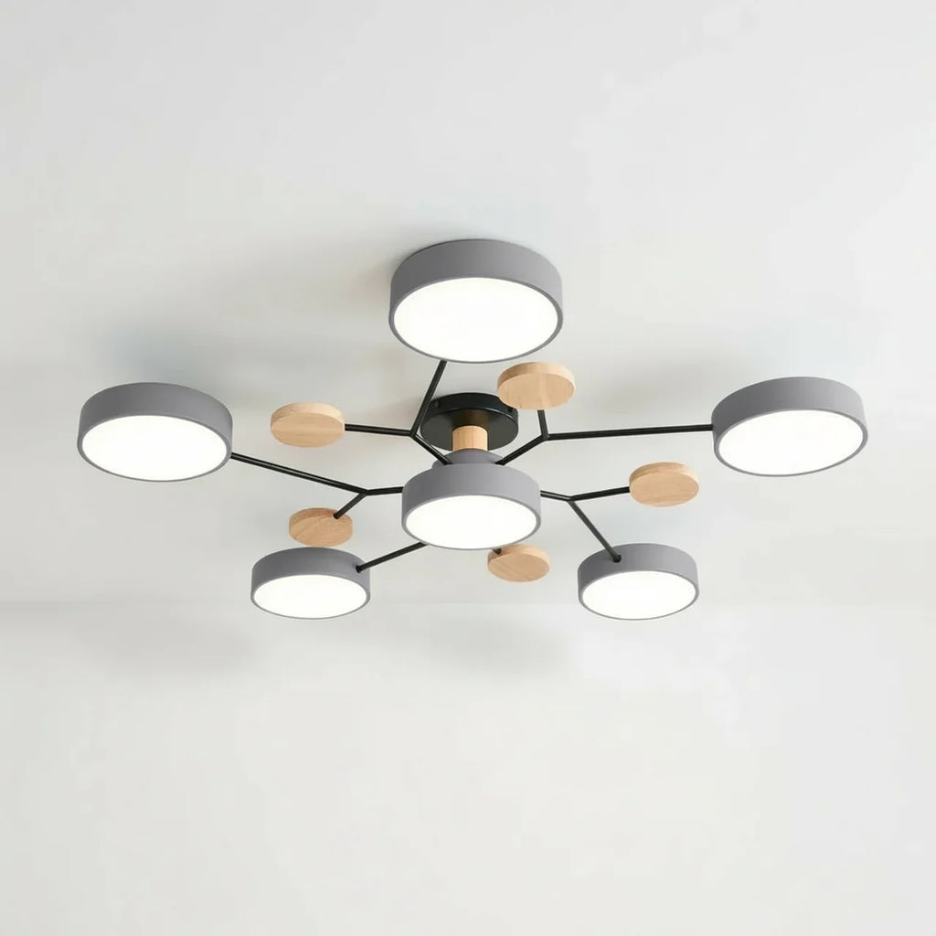 LumièreCercle | Élégant Plafonnier LED Design pour Salon et Intérieur Moderne