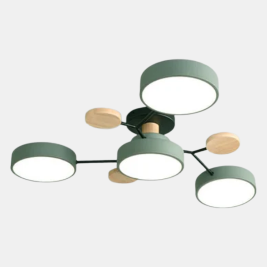 LumièreCercle | Élégant Plafonnier LED Design pour Salon et Intérieur Moderne 0