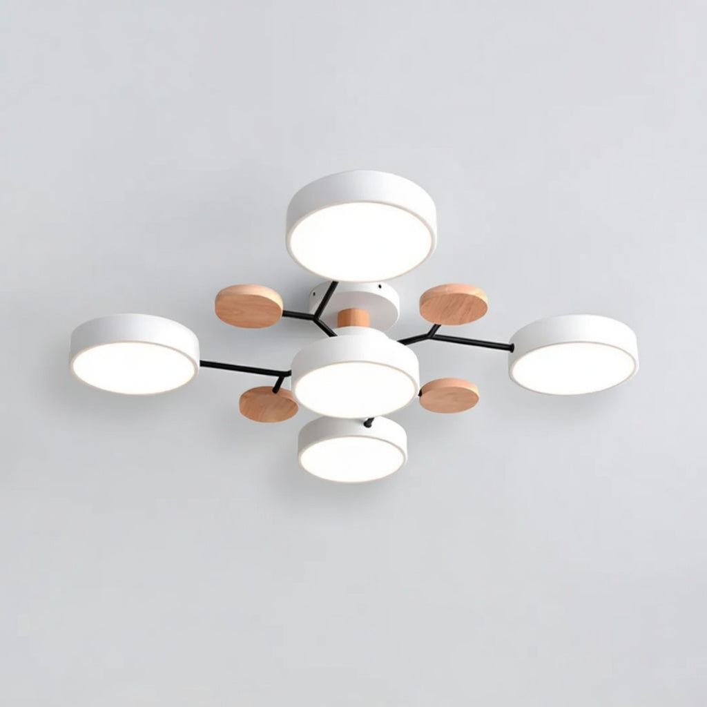 LumièreCercle | Élégant Plafonnier LED Design pour Salon et Intérieur Moderne