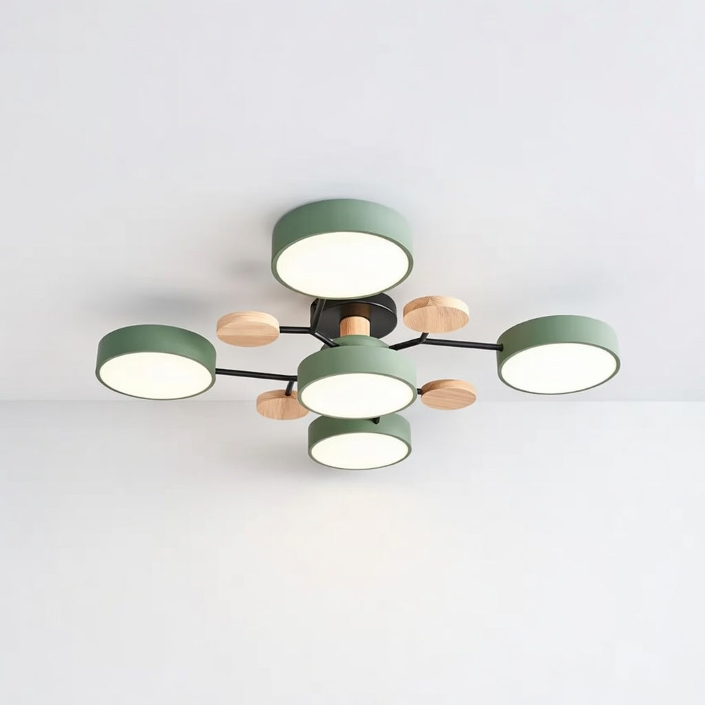 LumièreCercle | Élégant Plafonnier LED Design pour Salon et Intérieur Moderne