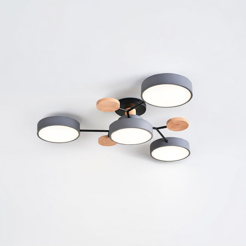 LumièreCercle | Élégant Plafonnier LED Design pour Salon et Intérieur Moderne