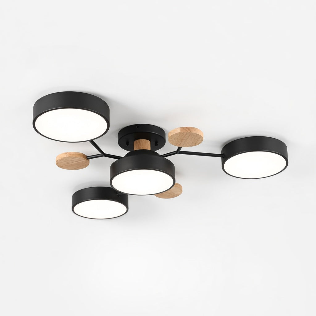 LumièreCercle | Élégant Plafonnier LED Design pour Salon et Intérieur Moderne