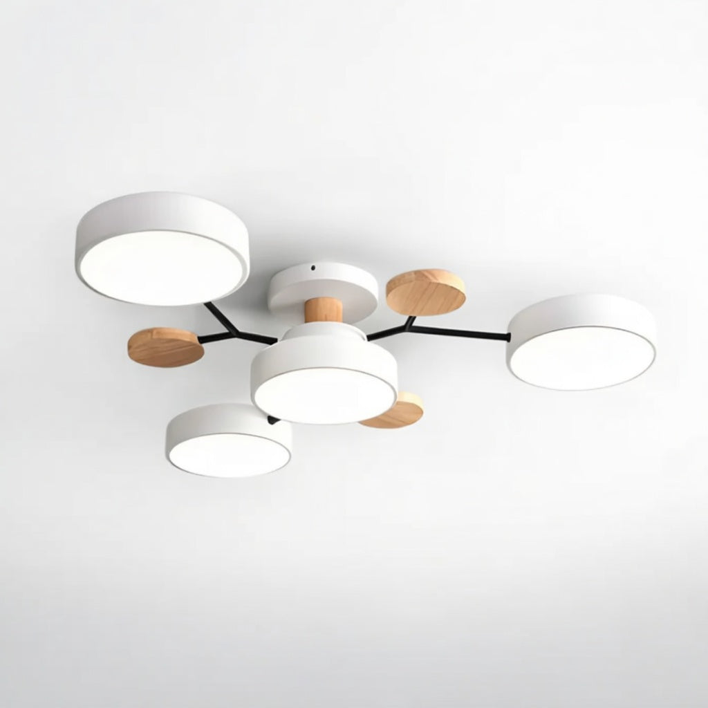 LumièreCercle | Élégant Plafonnier LED Design pour Salon et Intérieur Moderne