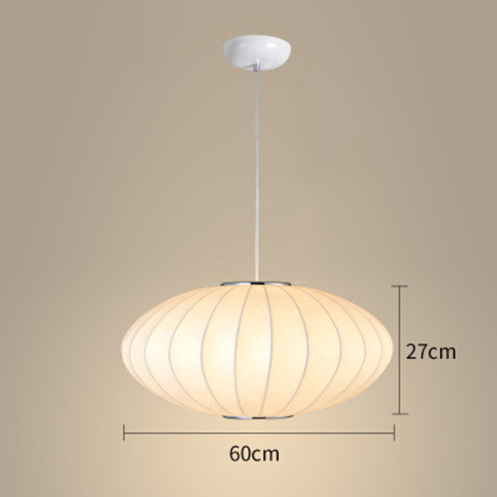 LumièreOvale | Élégante Suspension en Polymère Durable pour Éclairage Ambiant 8