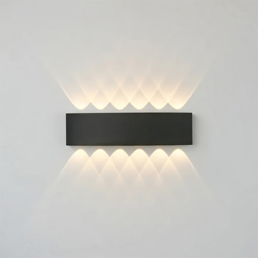 LuminaWall | Élégante Applique Murale Extérieure LED Design Résistante IP65