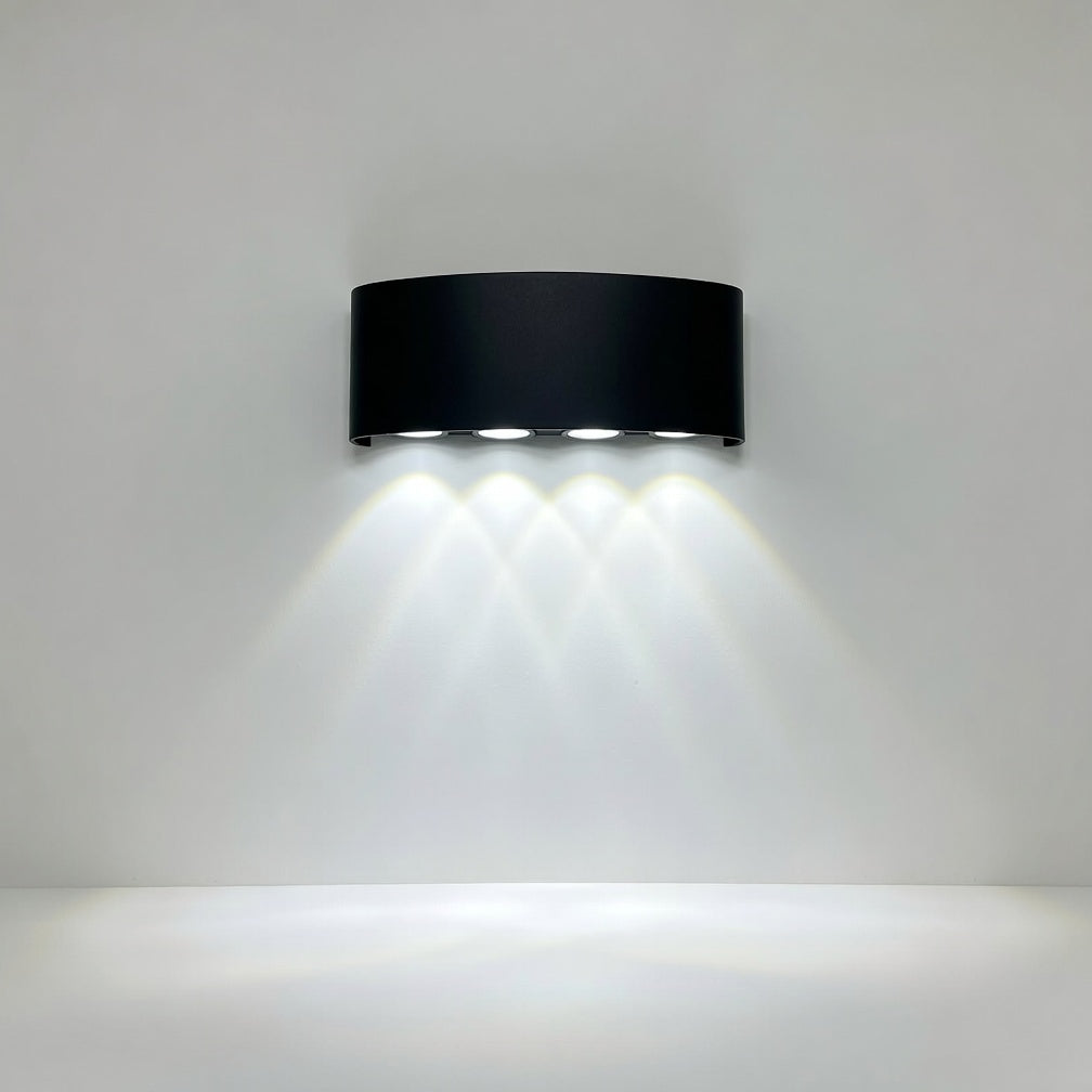 LuminaWall | Élégante Applique Murale Extérieure LED Design Résistante IP65