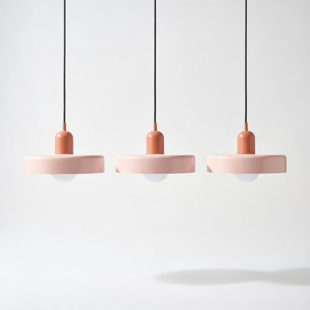 Luminara | Élégante Suspension Luminaire en Verre Moderne à Trois Abat-jours