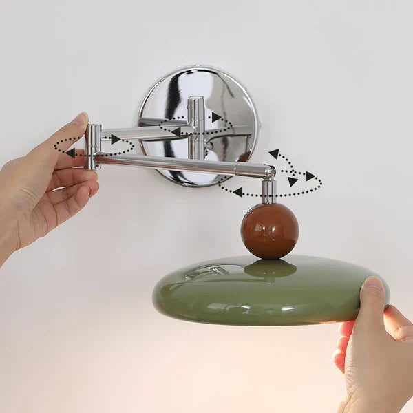 Luminor | Élégante Applique Murale Rétro avec Bras Réglable 8