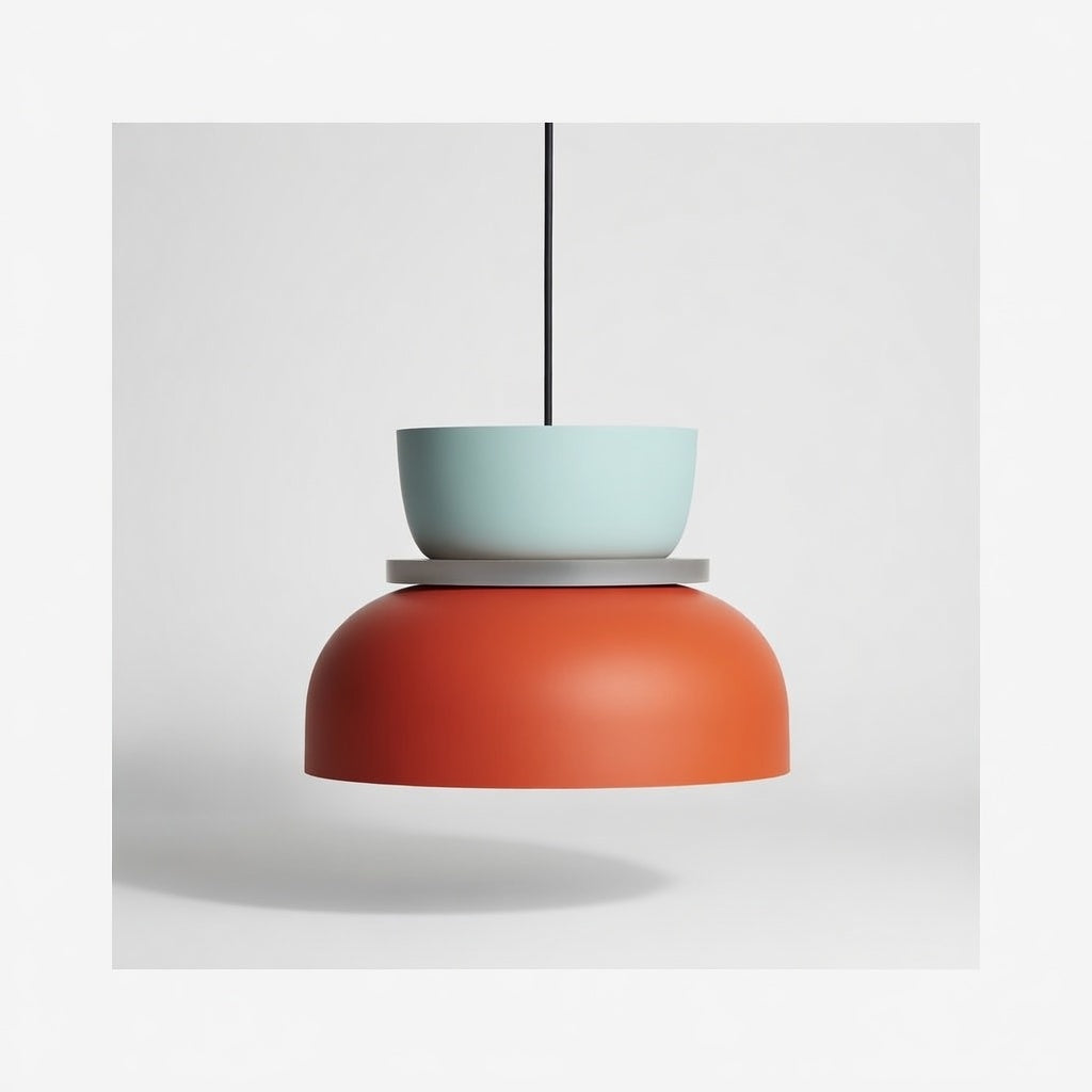 MarciLight | Élégante Suspension Scandinave Colorée et Géométrique