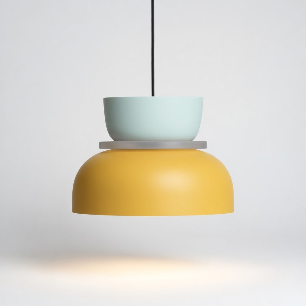 MarciLight | Élégante Suspension Scandinave Colorée et Géométrique