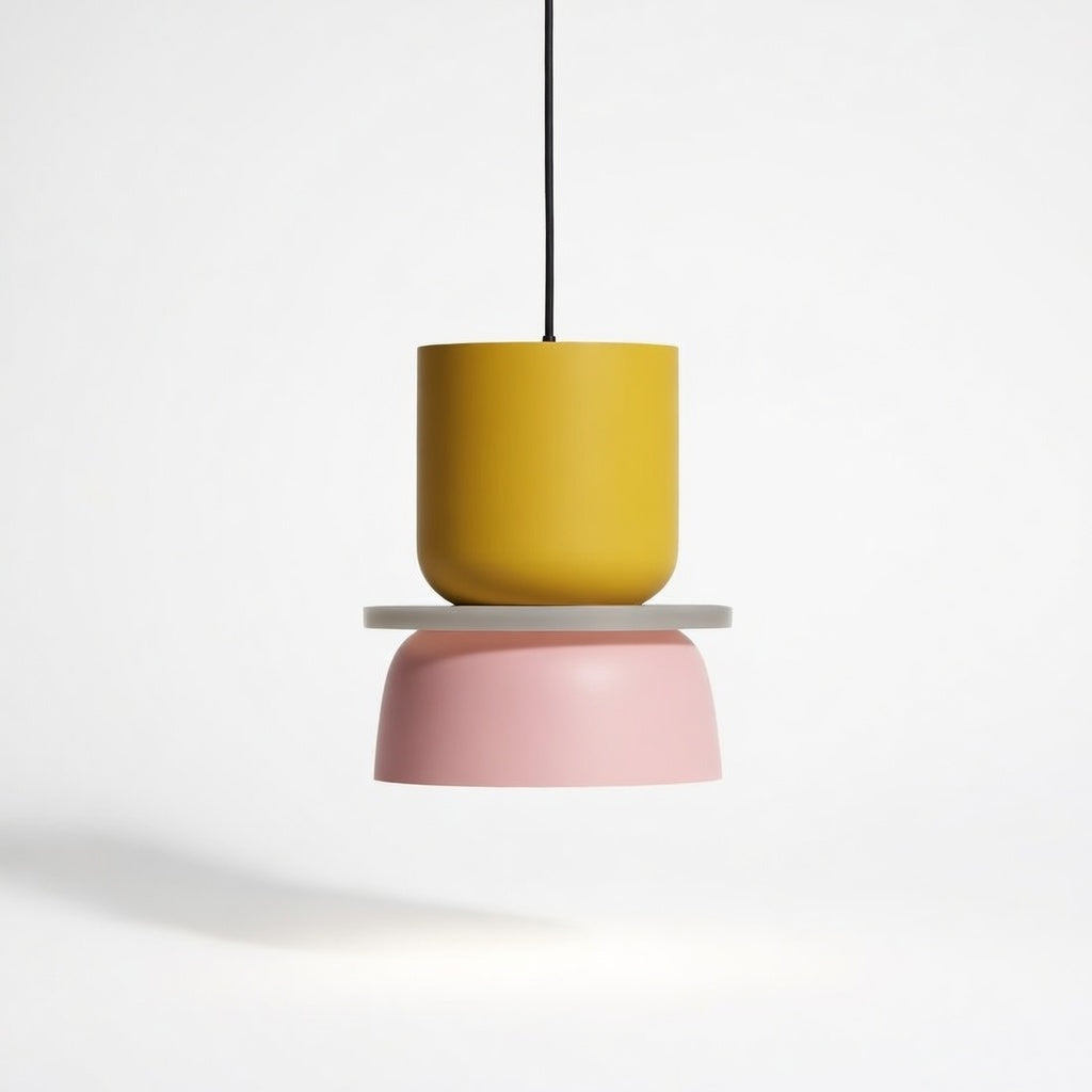 MarciLight | Élégante Suspension Scandinave Colorée et Géométrique