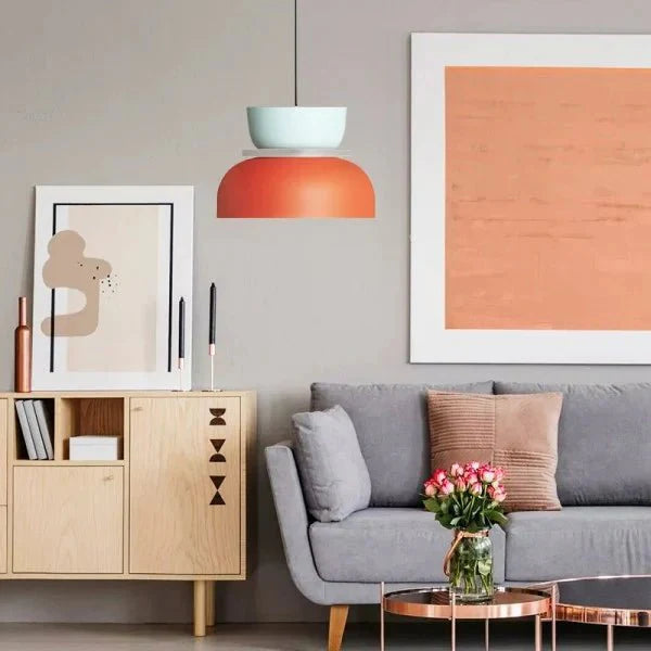 MarciLight | Élégante Suspension Scandinave Colorée et Géométrique 5