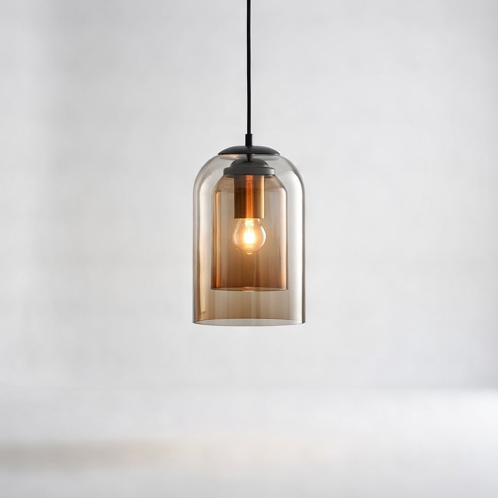 MasicaGlass | Élégante Lampe Suspendue en Verre pour Cuisine Moderne