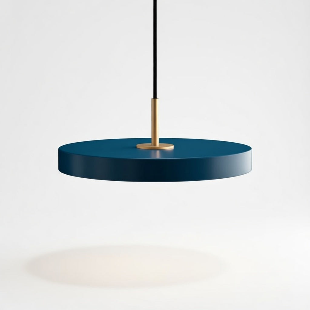 Milmeso | Élégante Lampe Suspendue Minimaliste en Aluminium Noir