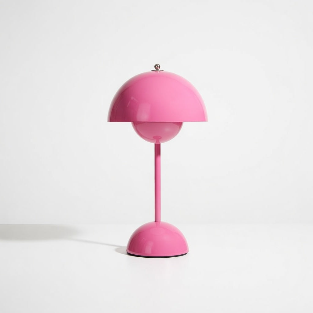MushroomGlow | Élégante Lampe de Table Rechargeable Sans Fil LED