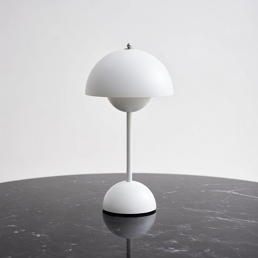 MushroomGlow | Élégante Lampe de Table Rechargeable Sans Fil LED