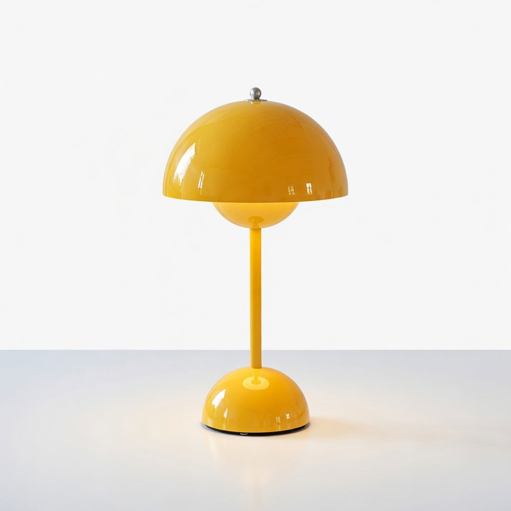 MushroomGlow | Élégante Lampe de Table Rechargeable Sans Fil LED