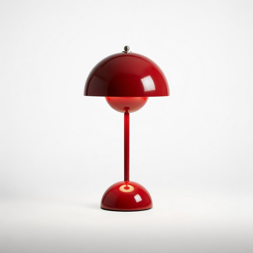 MushroomGlow | Élégante Lampe de Table Rechargeable Sans Fil LED