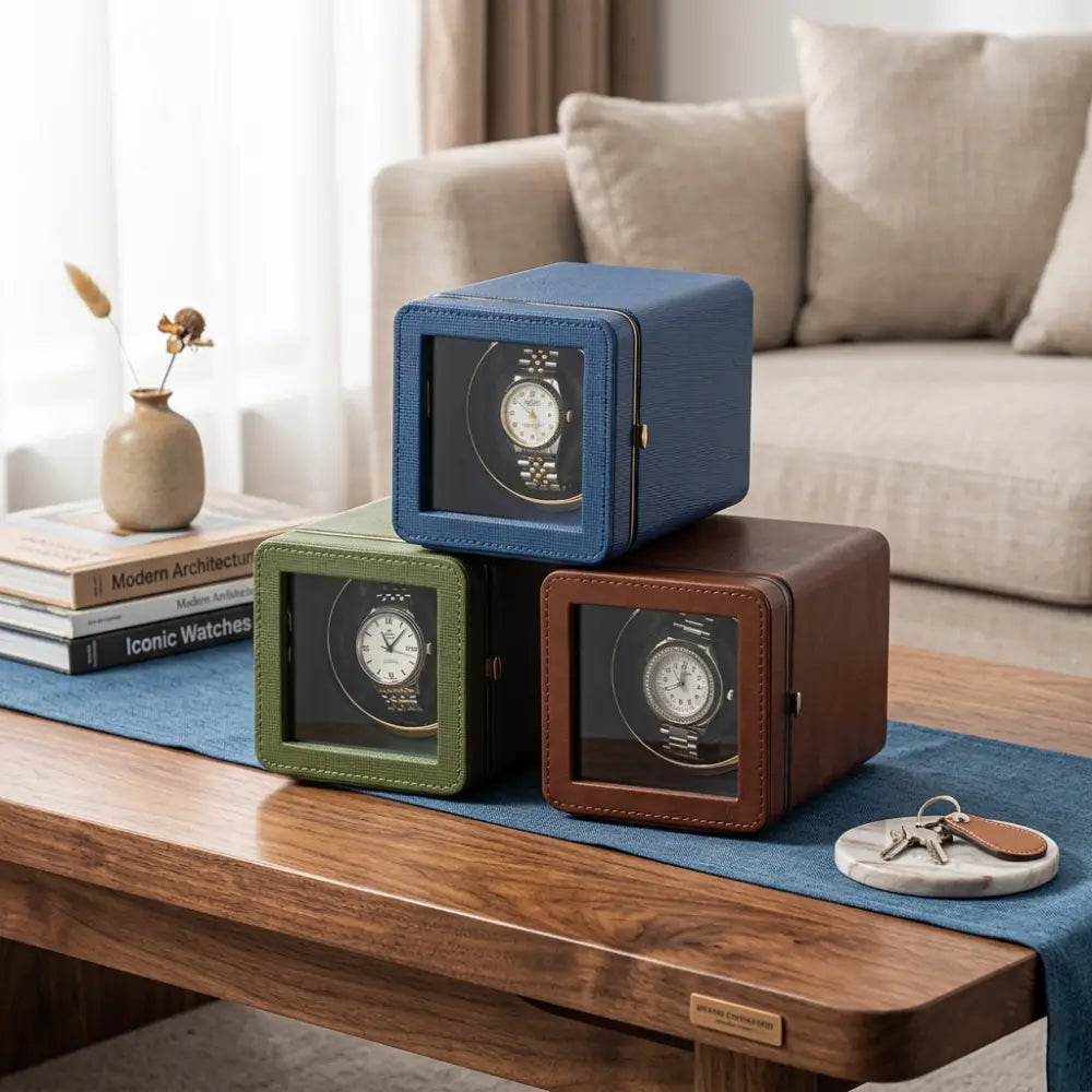 NovaCube | Remontoir Montre Cube – Silencieux | pour Mouvement Prolongé