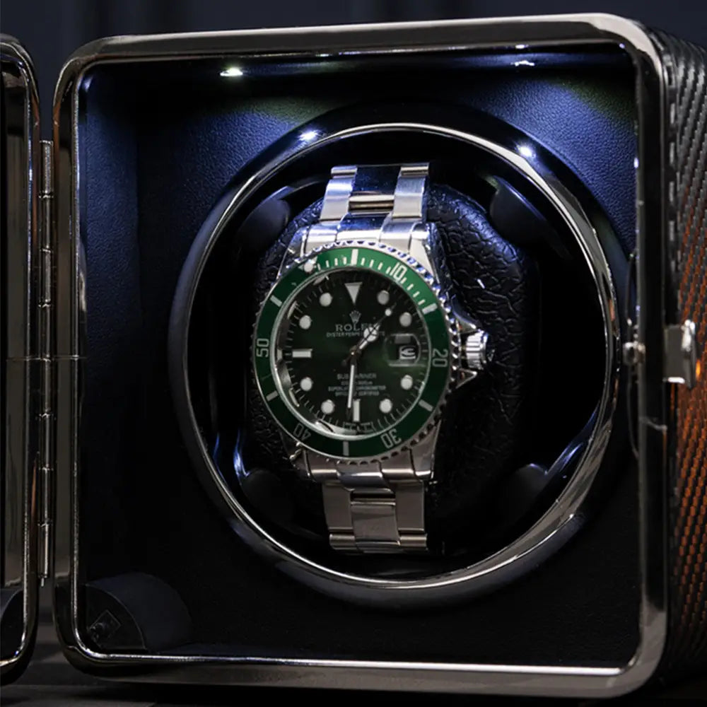 NovaCube | Remontoir Montre Cube – Silencieux | pour Mouvement Prolongé