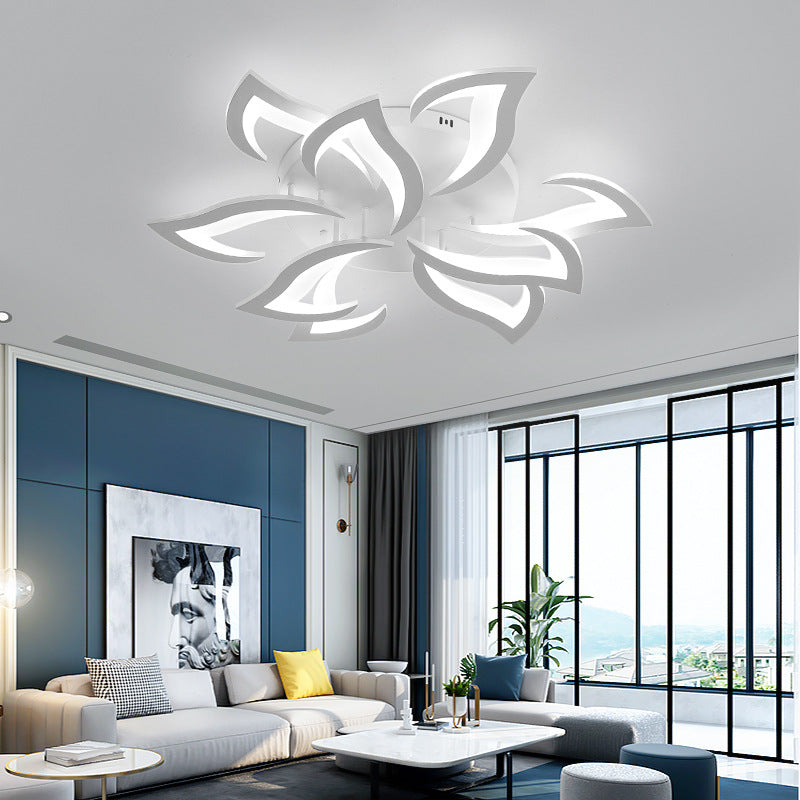 Plafonnier Design LED en Forme de Fleur avec Éclairage Dimmable | Idéal pour Salon et Chambre 12
