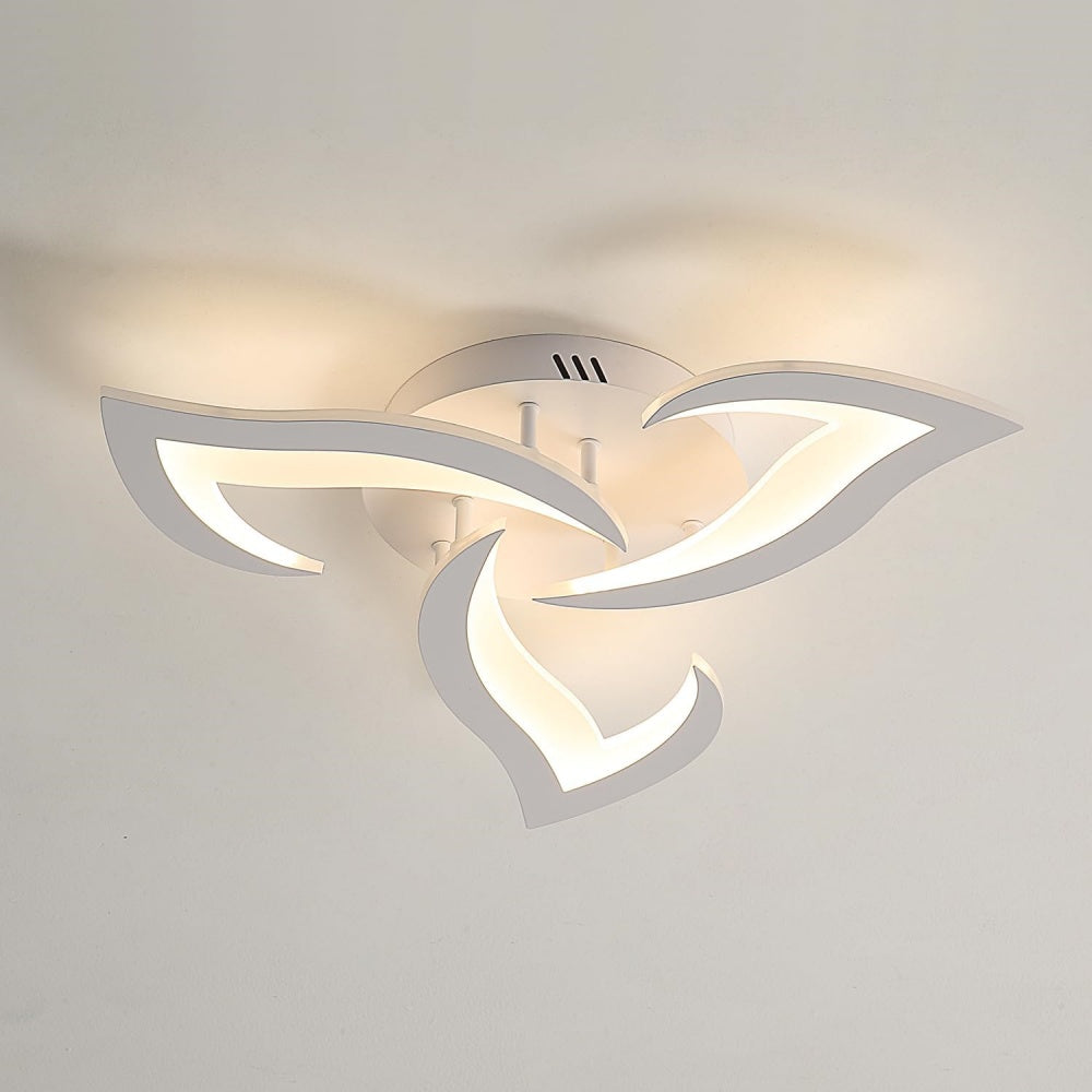 Plafonnier Design LED en Forme de Fleur avec Éclairage Dimmable | Idéal pour Salon et Chambre 15