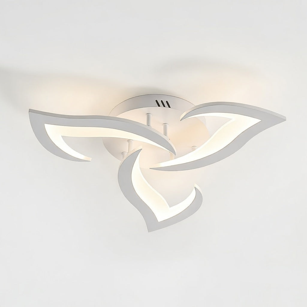Plafonnier Design LED en Forme de Fleur avec Éclairage Dimmable | Idéal pour Salon et Chambre