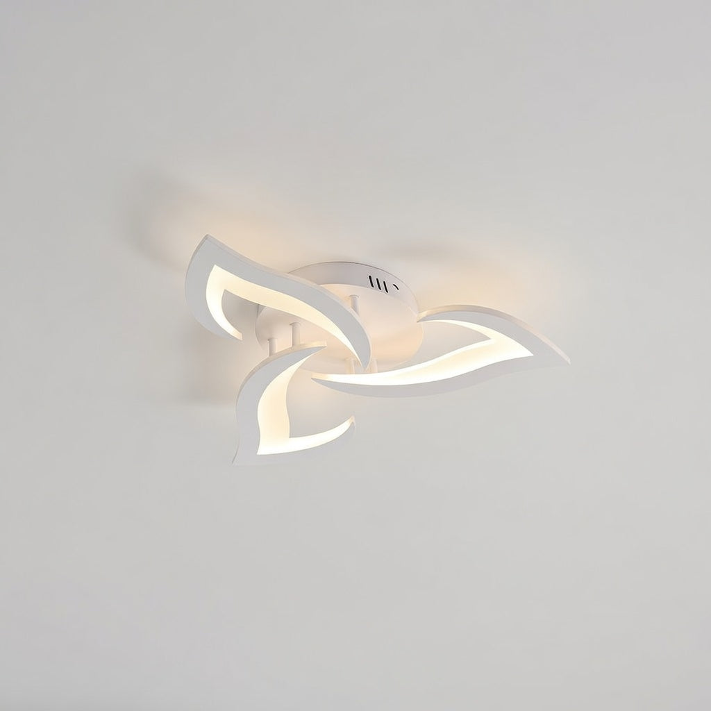 Plafonnier Design LED en Forme de Fleur avec Éclairage Dimmable | Idéal pour Salon et Chambre