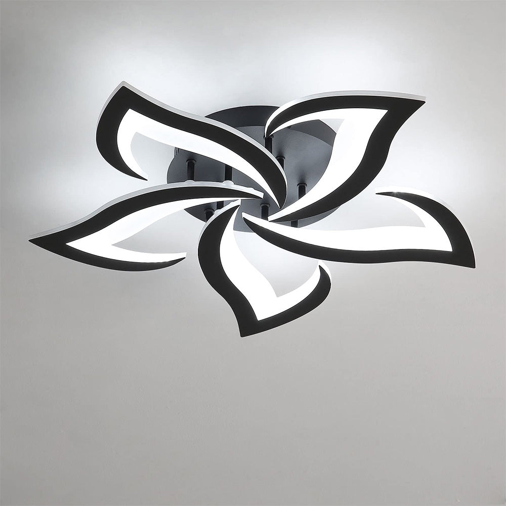 Plafonnier Design LED en Forme de Fleur avec Éclairage Dimmable | Idéal pour Salon et Chambre 4
