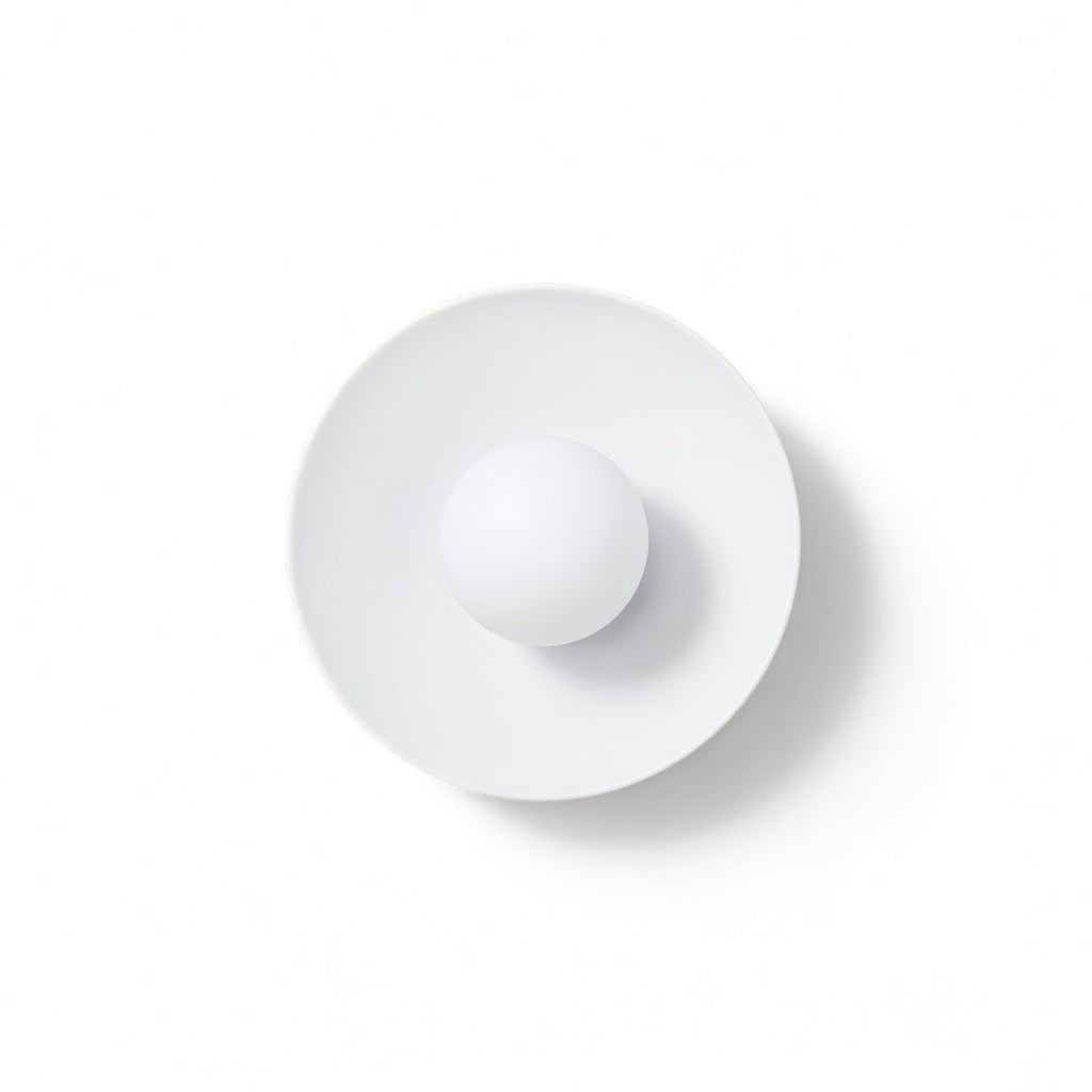 Plafonnier Design en Verre avec Éclairage Ambre | Luminaire Contemporain pour Salon et Chambre