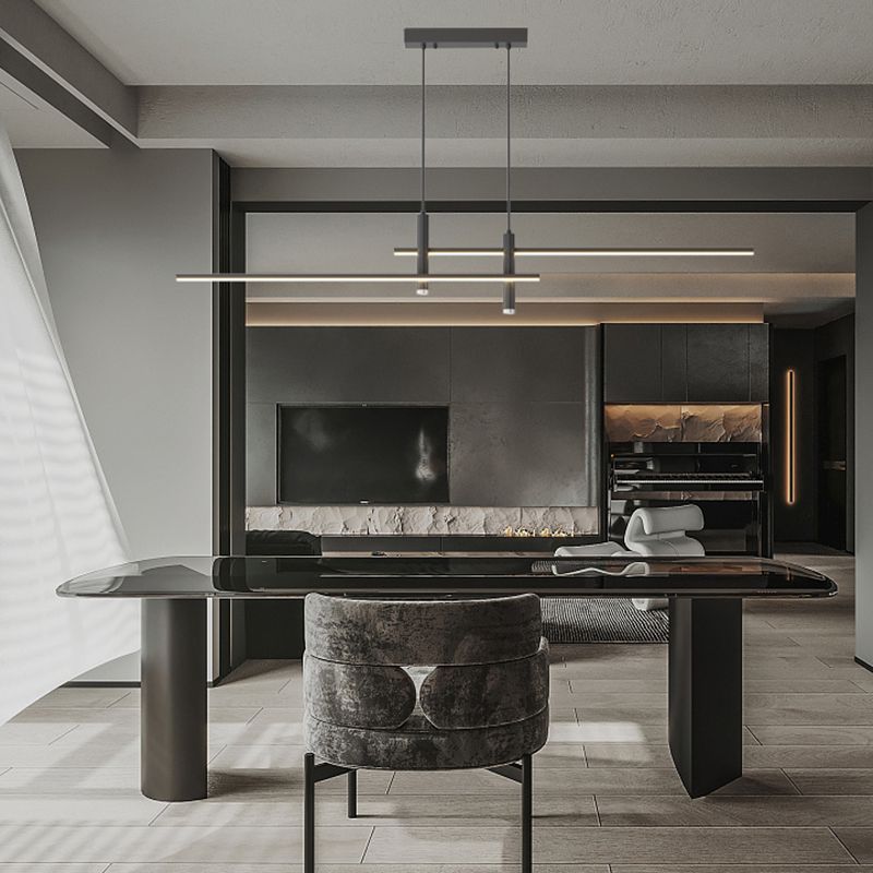 PrymDesign | Élégante Suspension Métallique Moderne pour Intérieur 3