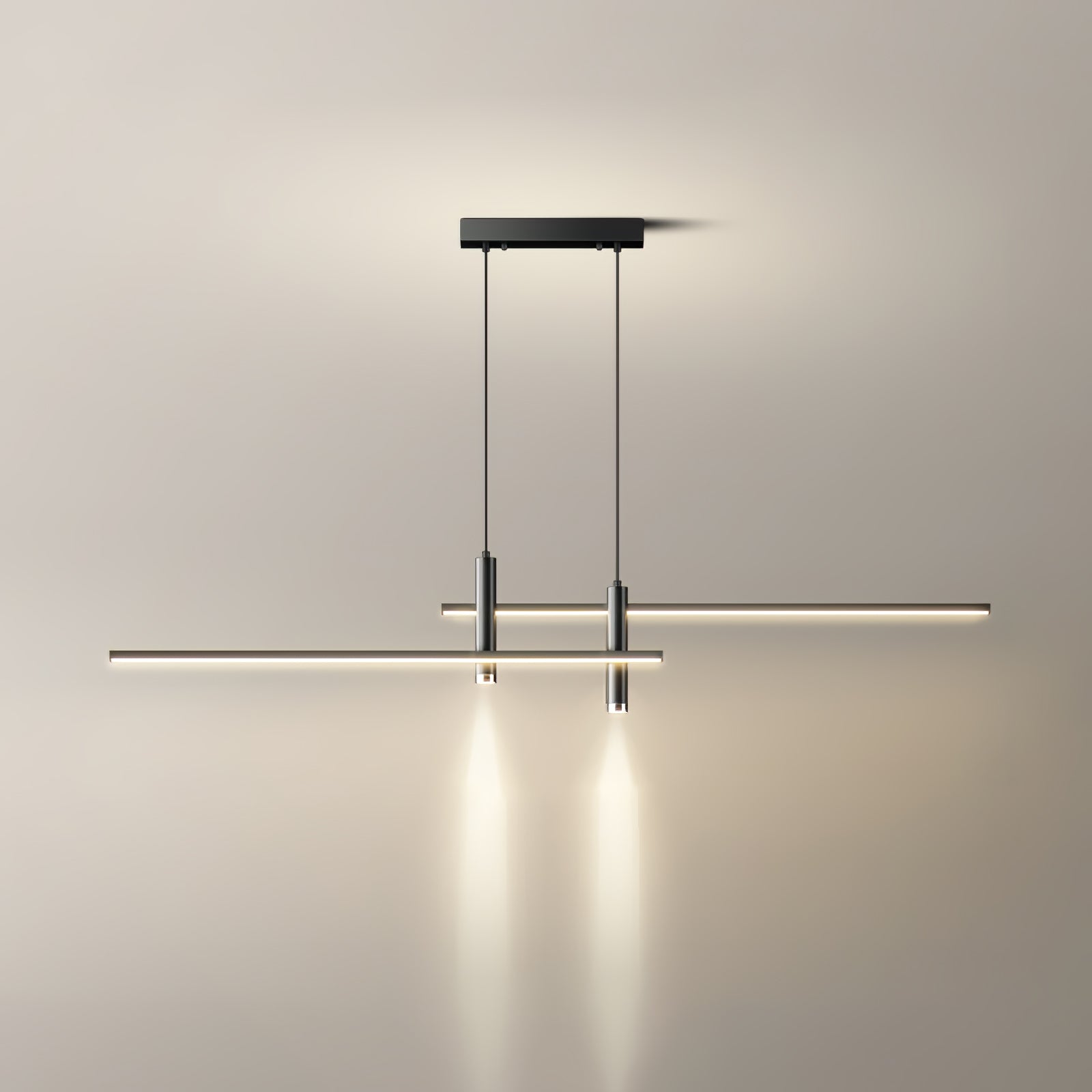 PrymDesign | Élégante Suspension Métallique Moderne pour Intérieur 8