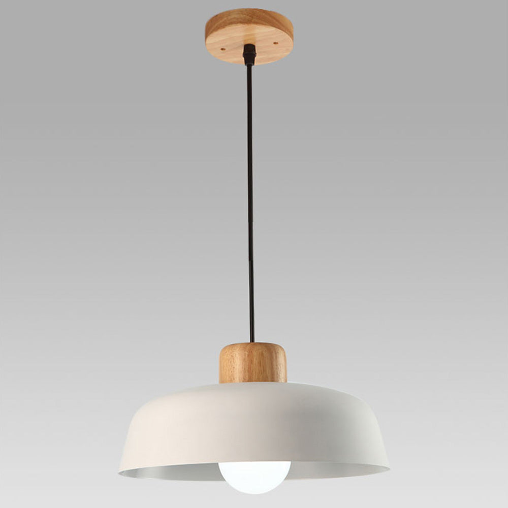 Wovo | Élégante Lampe Suspendue en Bois et Aluminium pour Cuisine 5