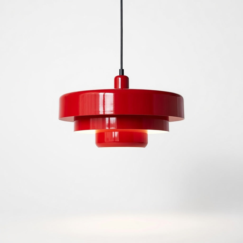 ZlivoLayer | Élégante Lampe Suspendue Multicouche Design Rétro