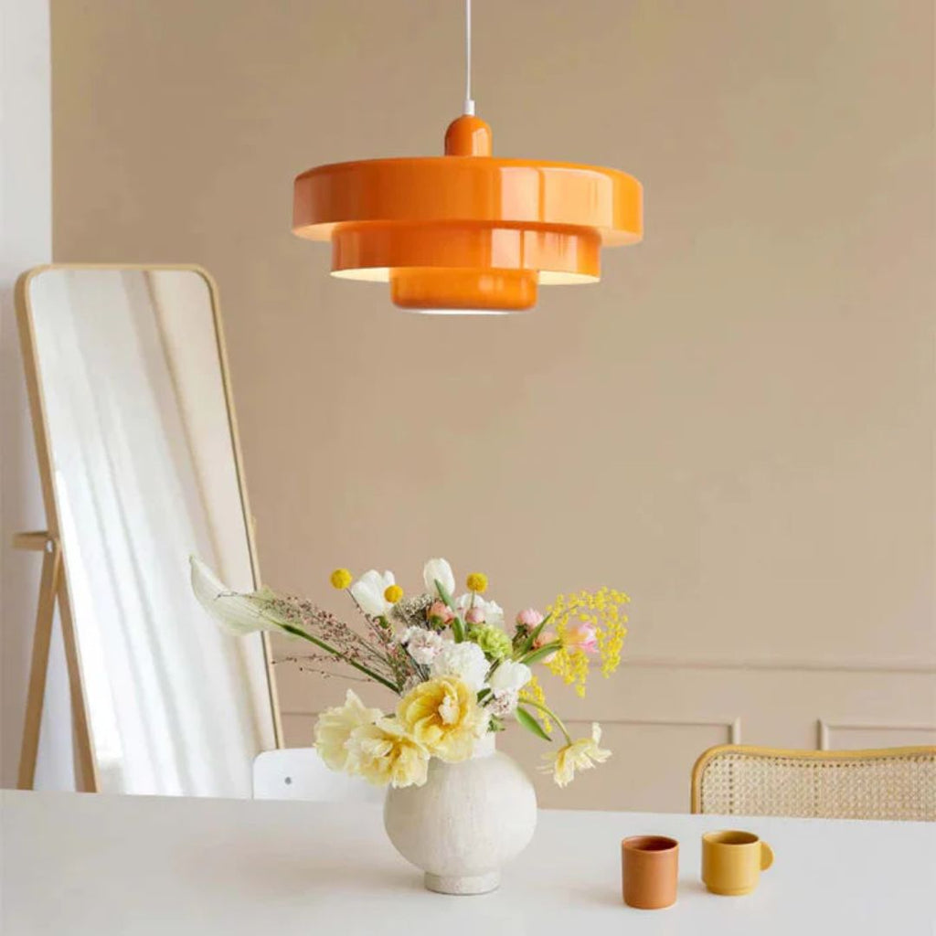 ZlivoLayer | Élégante Lampe Suspendue Multicouche Design Rétro 3