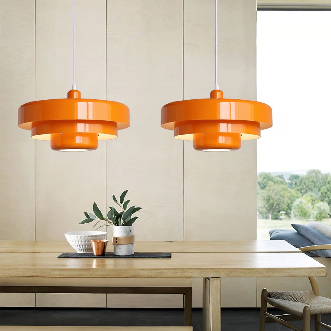 ZlivoLayer | Élégante Lampe Suspendue Multicouche Design Rétro 4